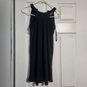 Elegant Black Sleeveless Dress